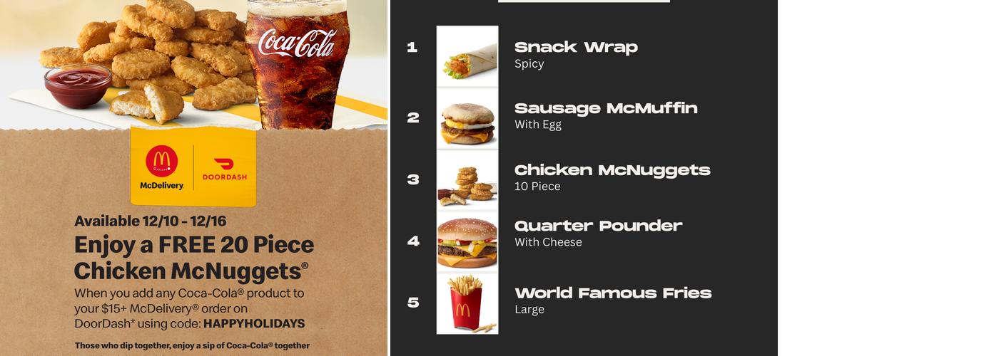 McDonald's Menu