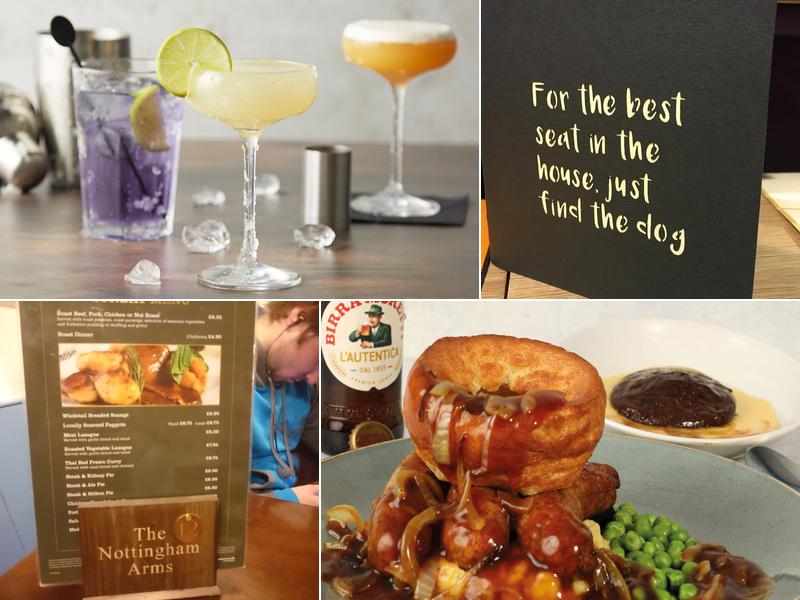 Nottingham Arms Menu