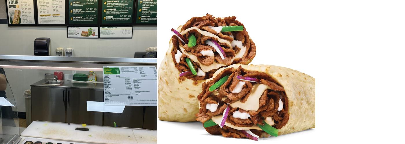 Subway Menu