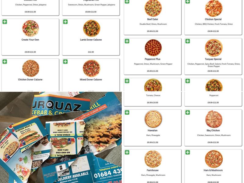 Turquaz Kebab Grill Menu