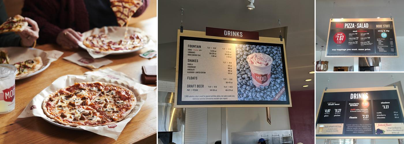 MOD Pizza Menu