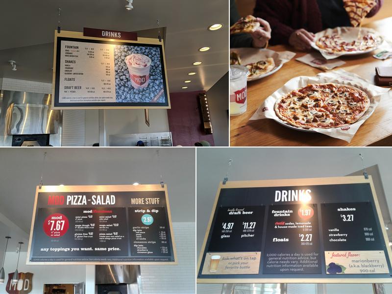 MOD Pizza Menu