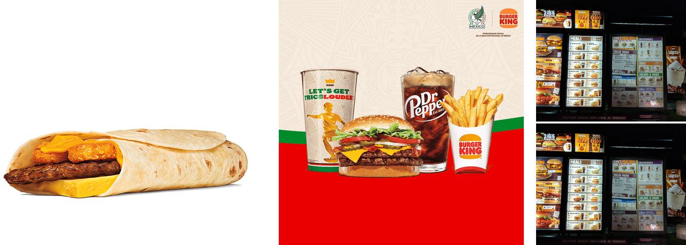 Burger King Menu