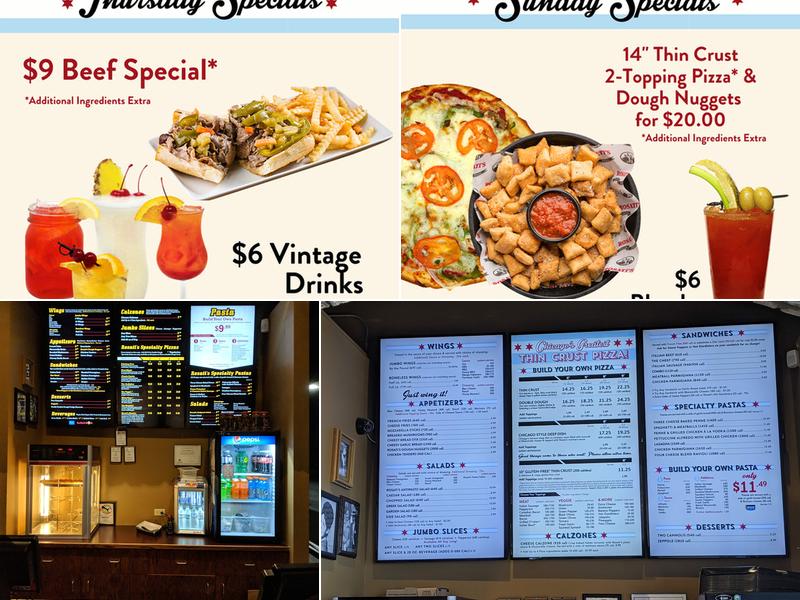 Rosati's Pizza and Sports Pub Menu