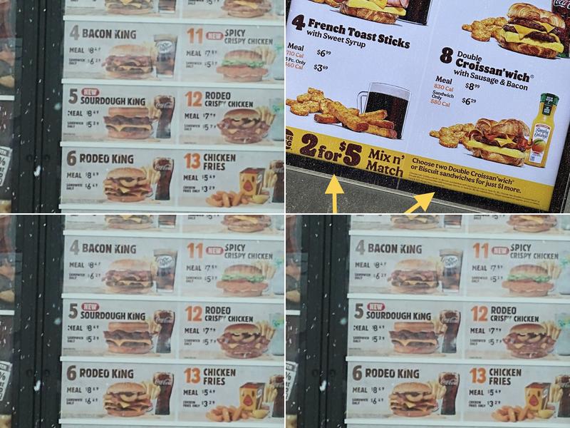 Burger King Menu
