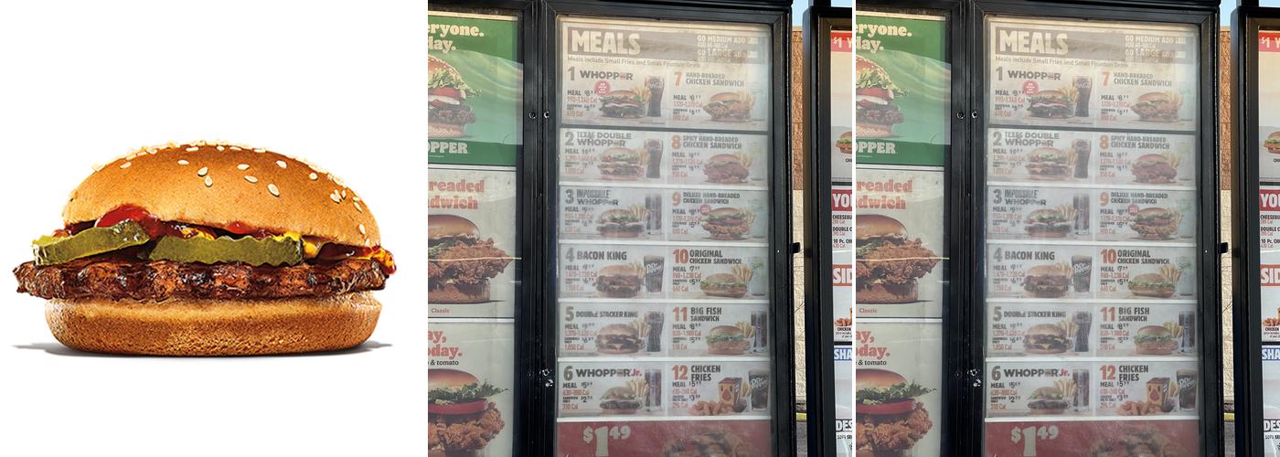 Burger King Menu