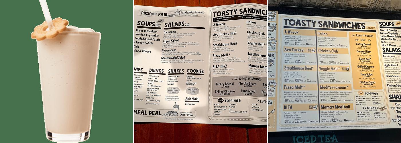 Potbelly Menu