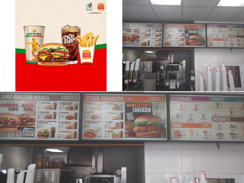 Burger King Menu