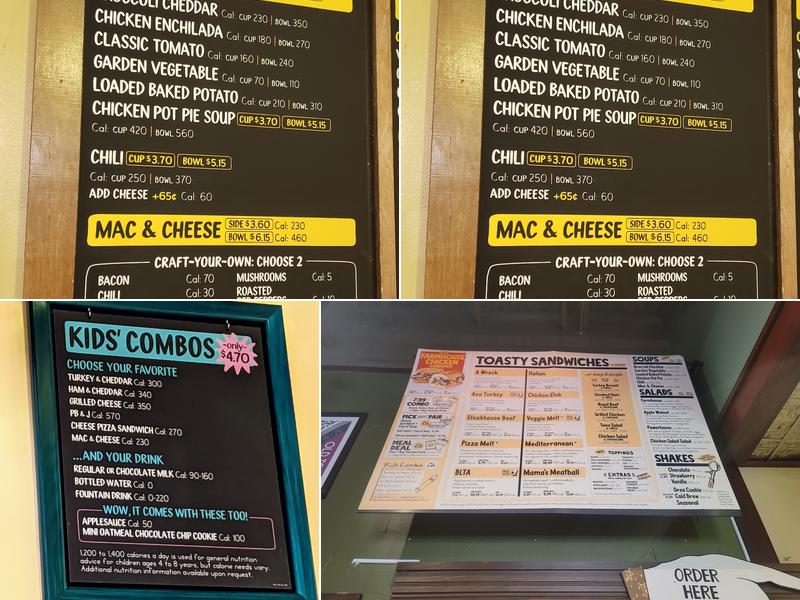 Potbelly Menu