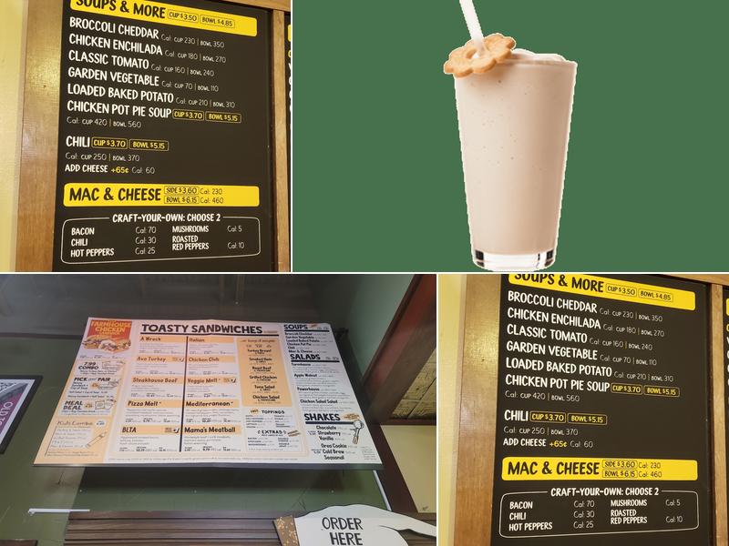 Potbelly Menu