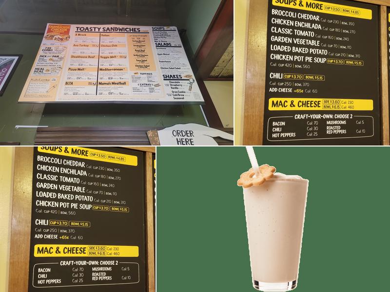 Potbelly Menu