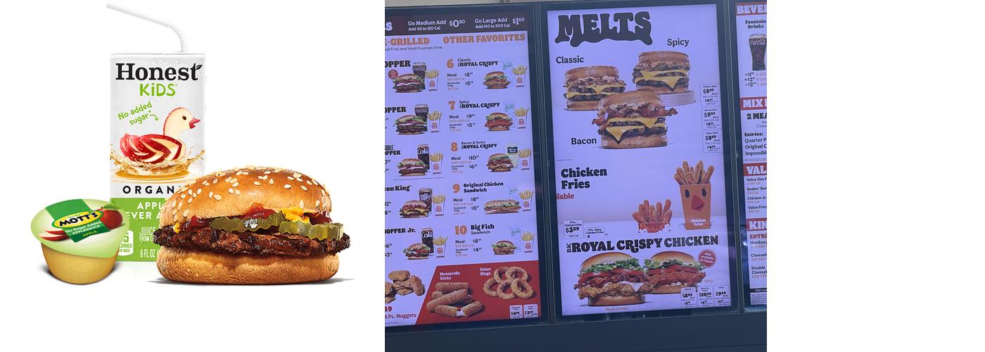 Burger King Menu