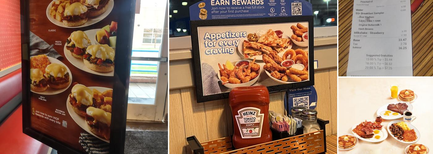 IHOP Menu