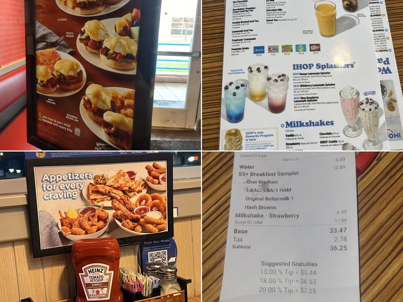 IHOP Menu
