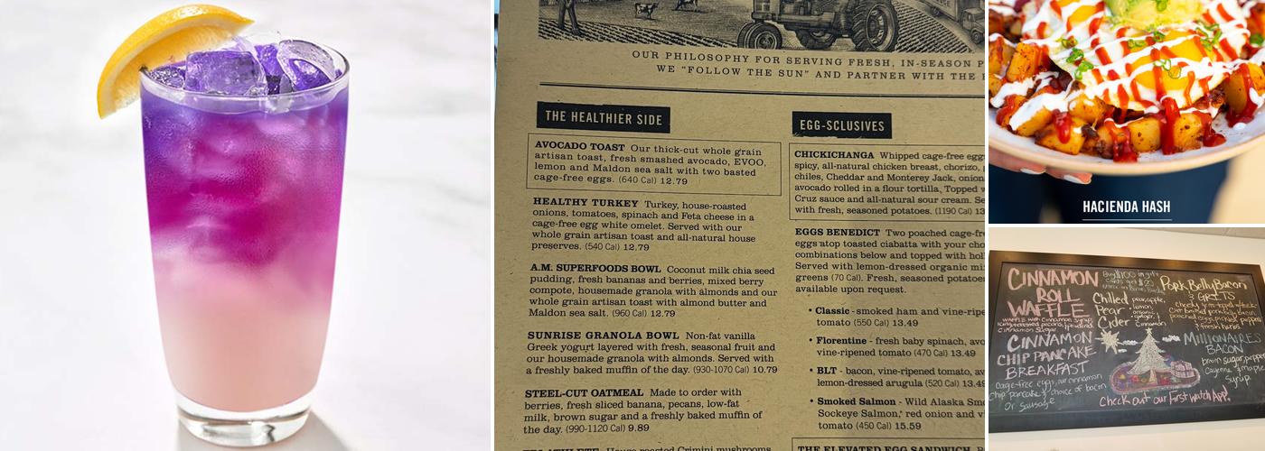 First Watch Menu