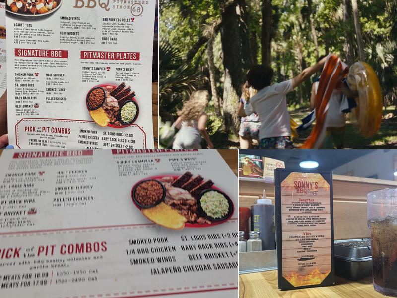 Sonny's BBQ Menu