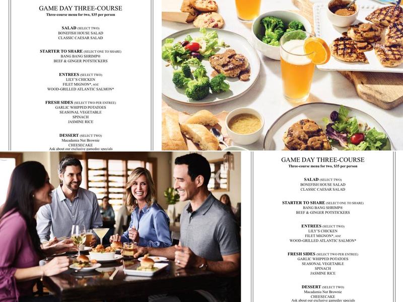 Bonefish Grill Menu
