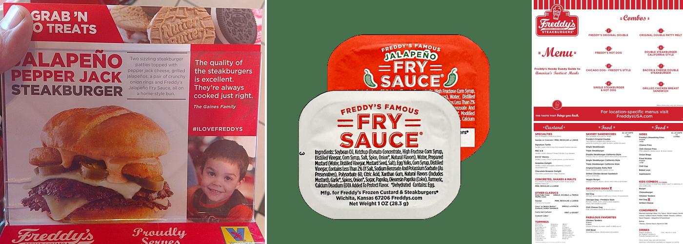 Freddy's Frozen Custard & Steakburgers Menu