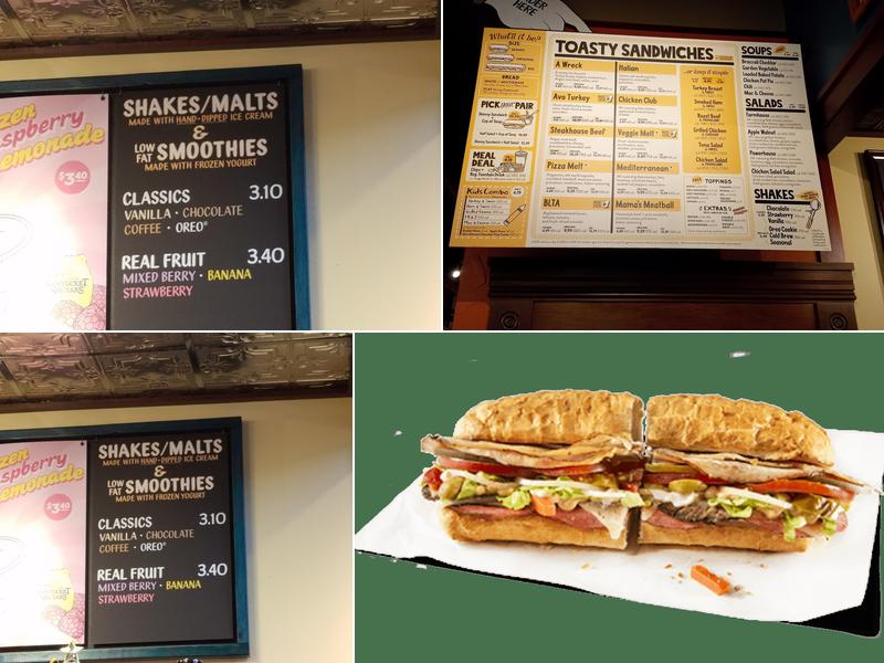 Potbelly Menu