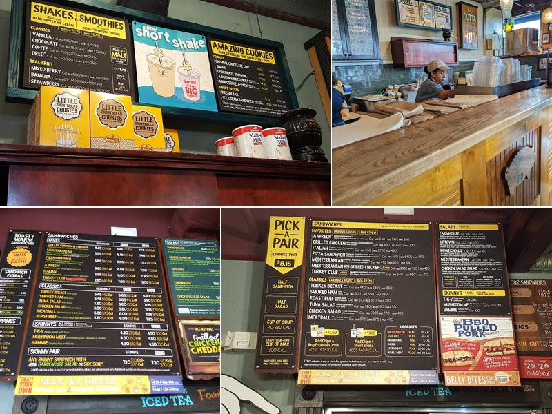 Potbelly Sandwich Shop Menu