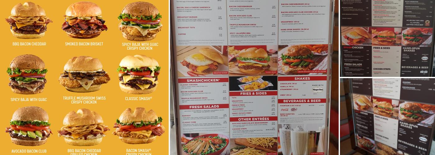 Smashburger Menu