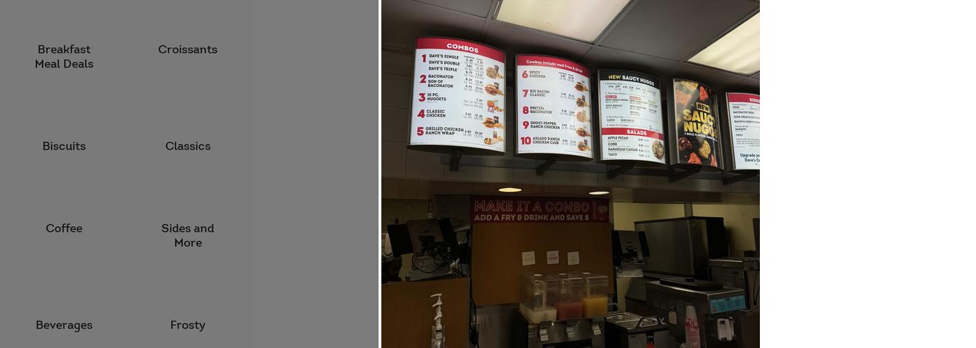 Wendy's Menu