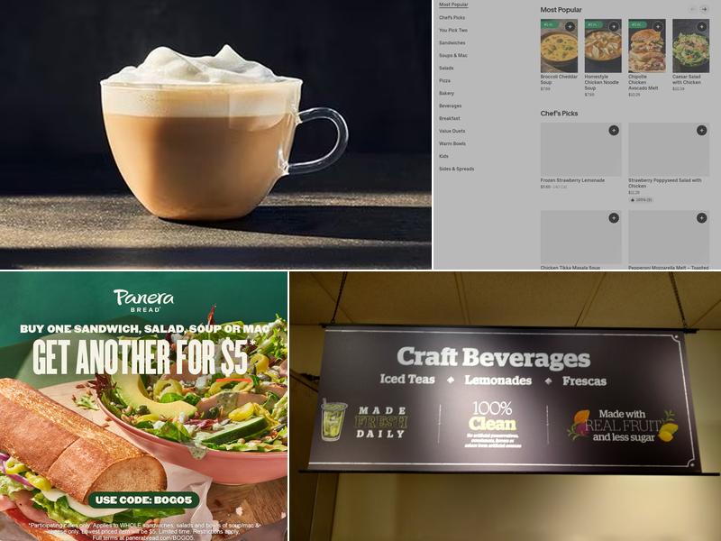 Panera Bread Menu