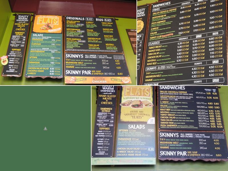 Potbelly Menu