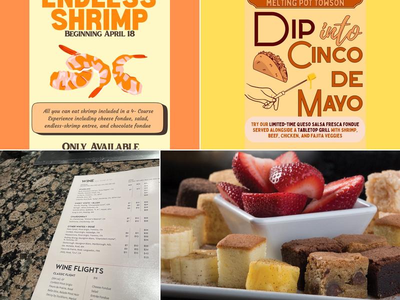 Melting Pot Menu