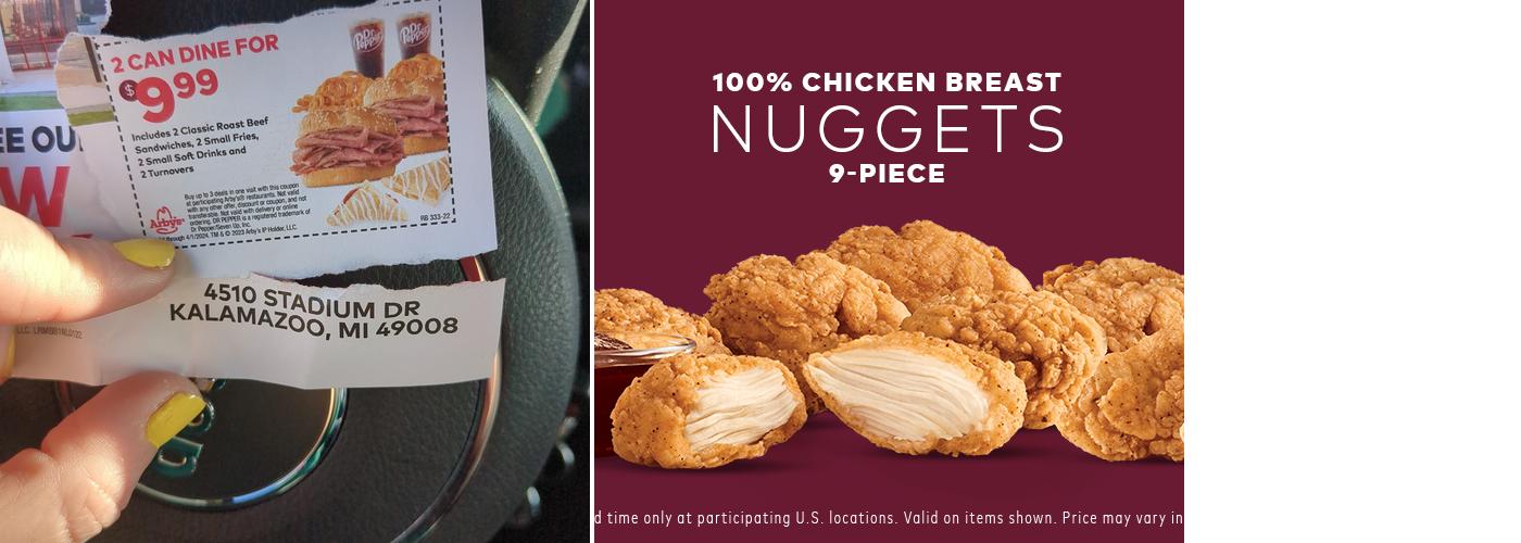 Arby's Menu
