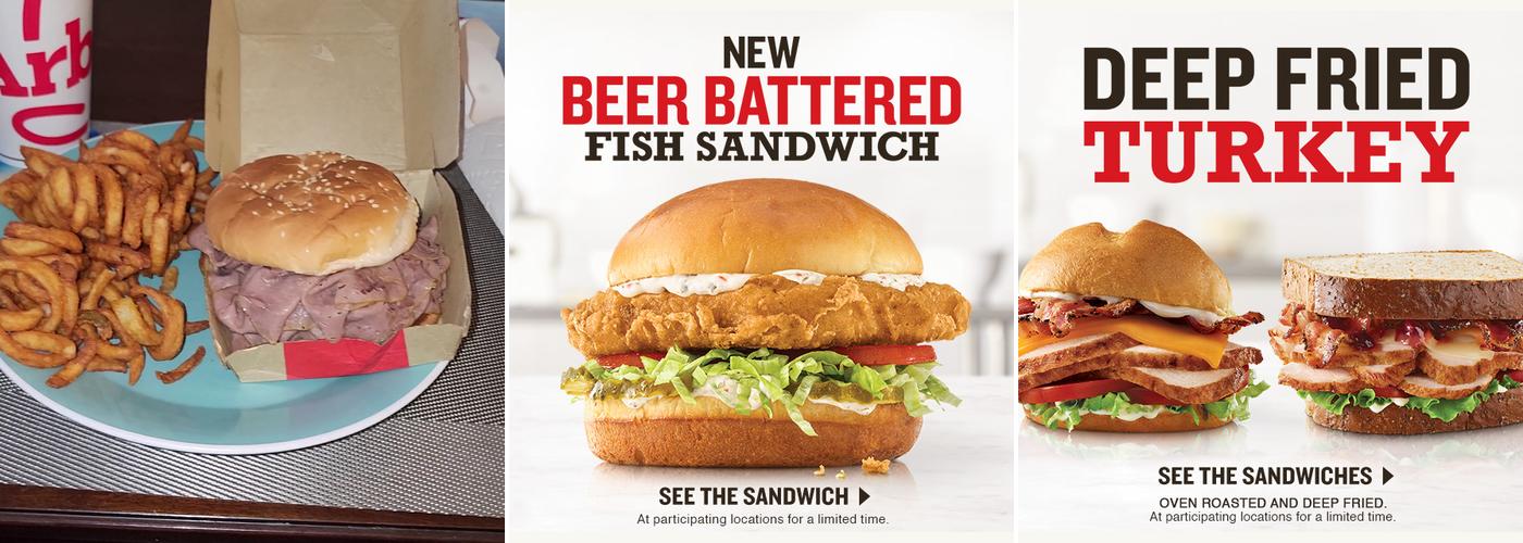 Arby's Menu