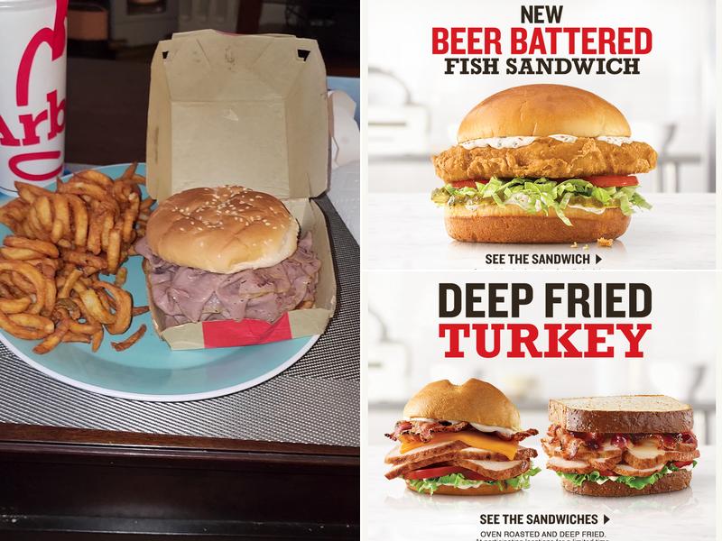 Arby's Menu