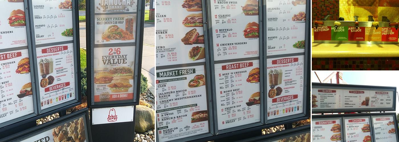 Arby's Menu