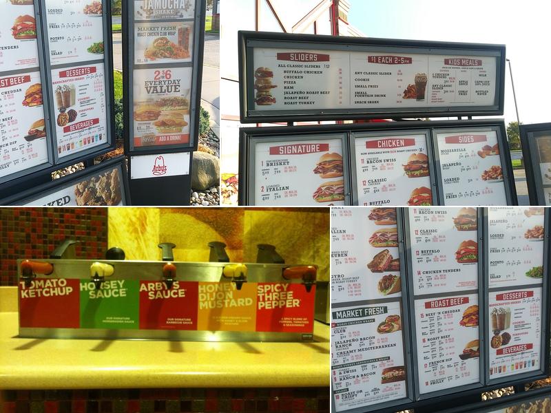 Arby's Menu