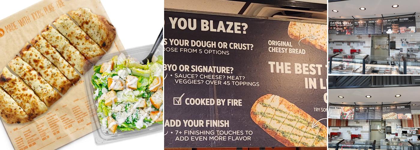 Blaze Pizza Menu