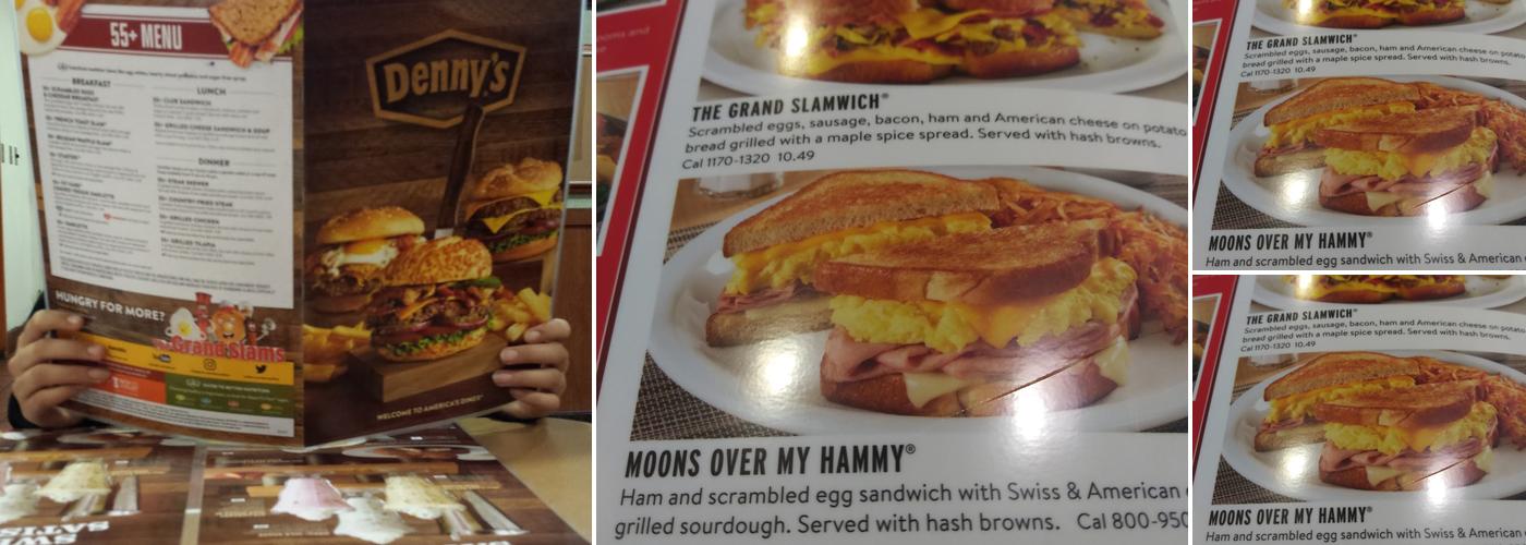 Denny's Menu