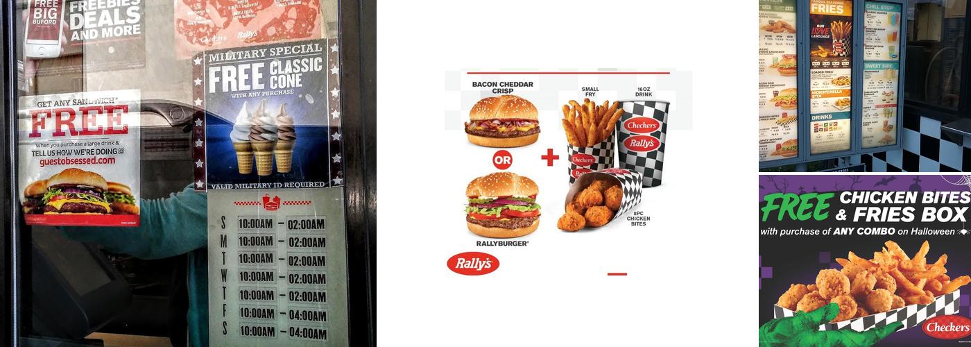Checkers Menu