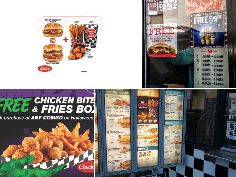 Checkers Menu
