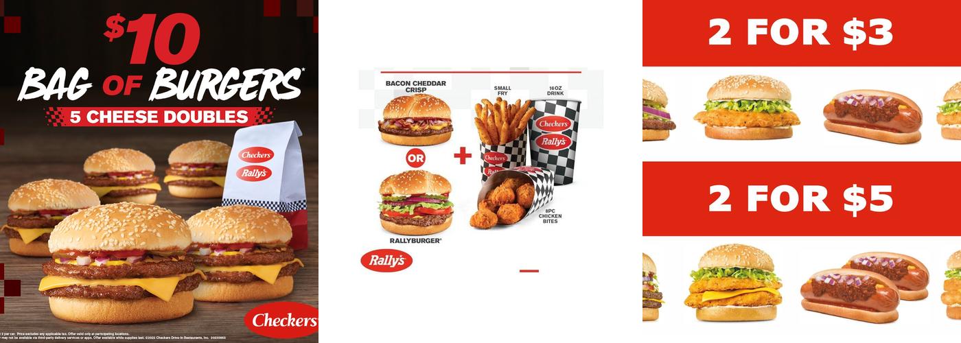Checkers Menu