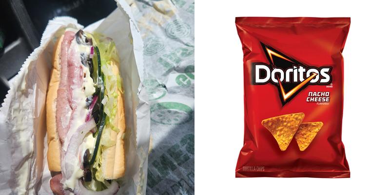 Subway Menu