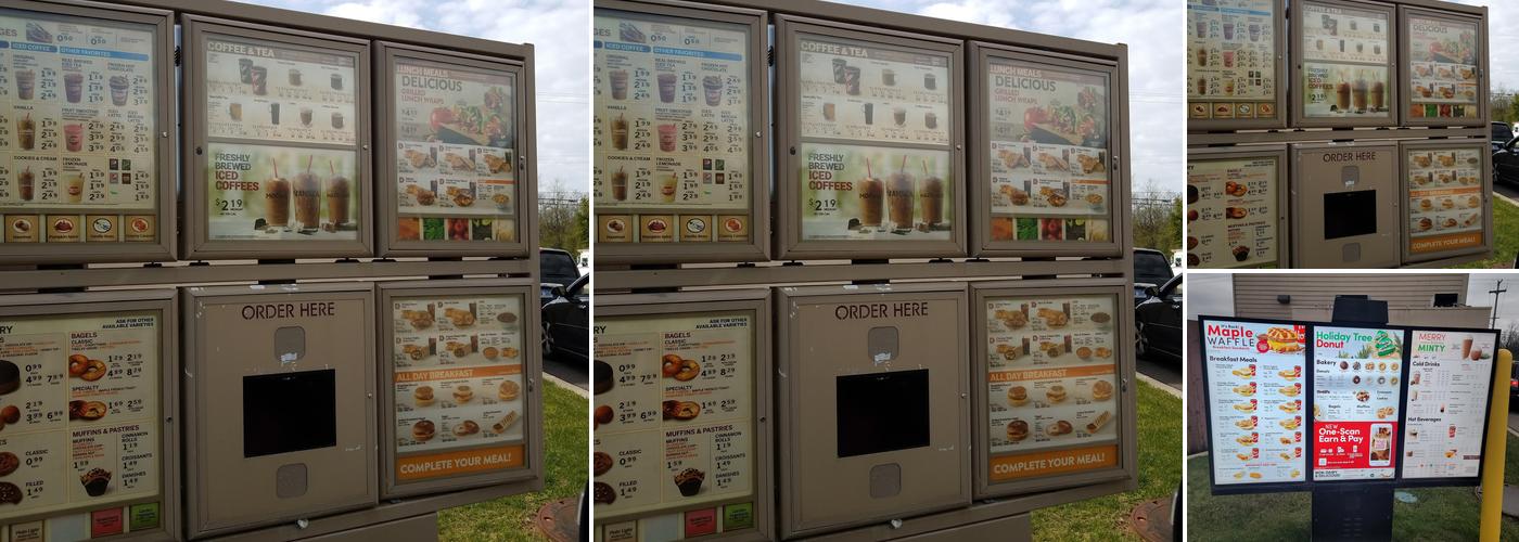 Tim Hortons Menu