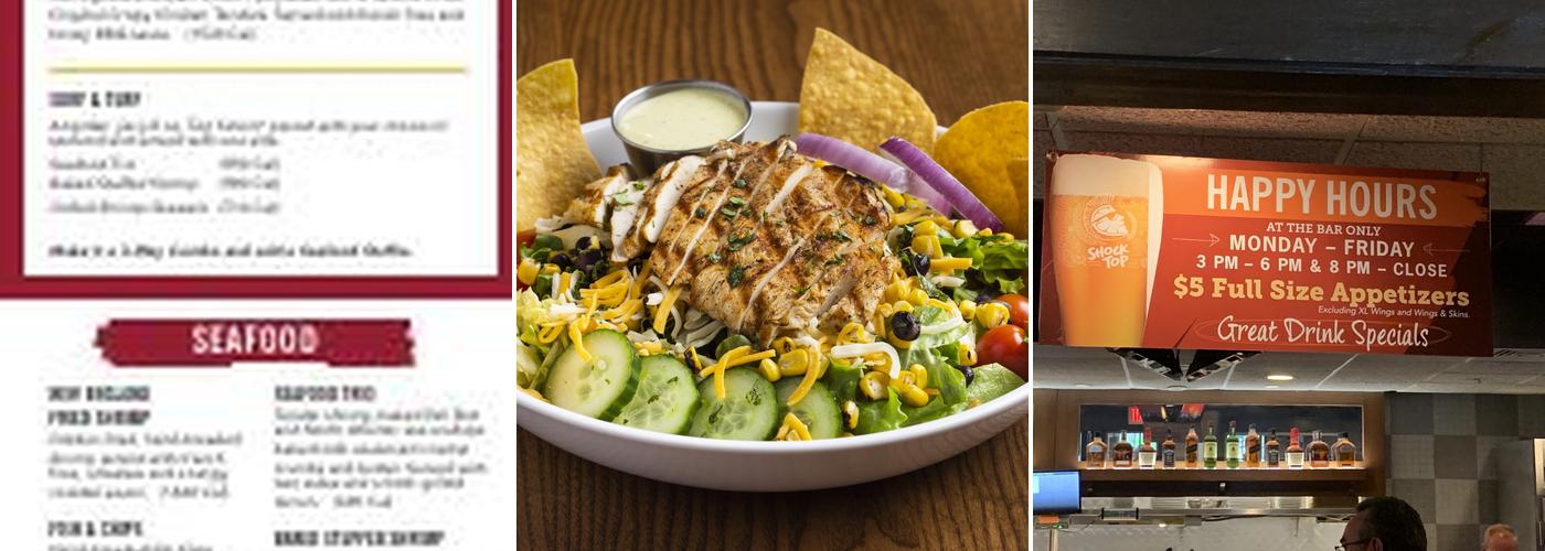 99 Restaurants Menu