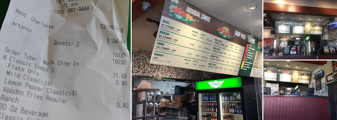 Wingstop Menu
