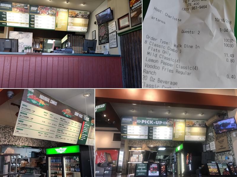 Wingstop Menu