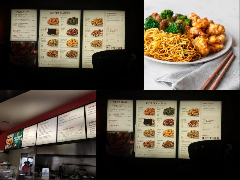 Panda Express Menu