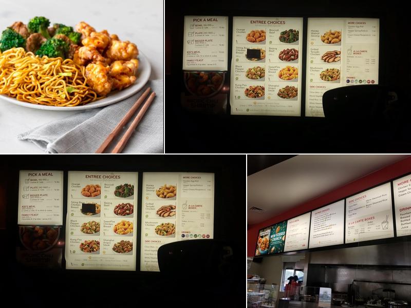 Panda Express Menu