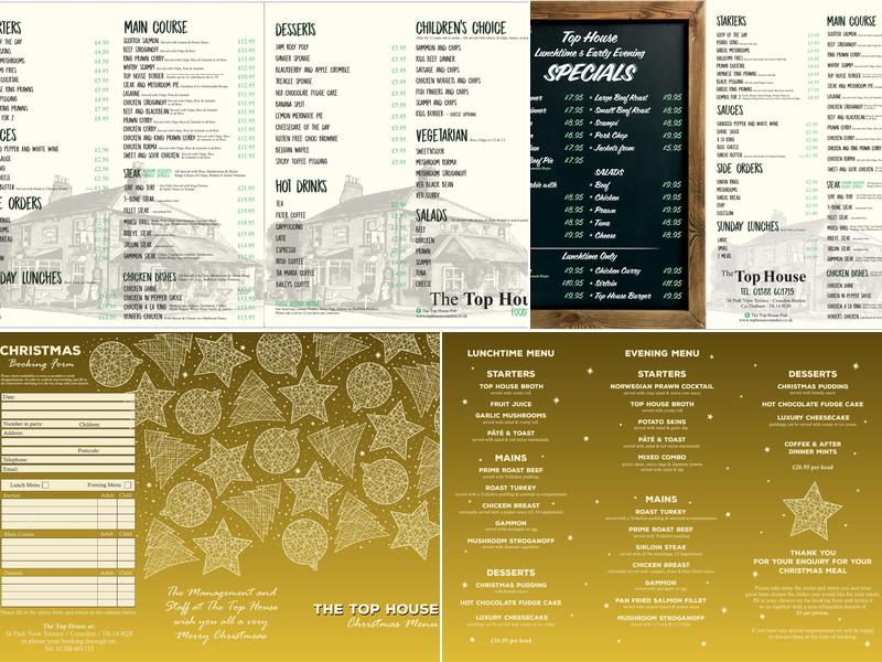 Top House Menu