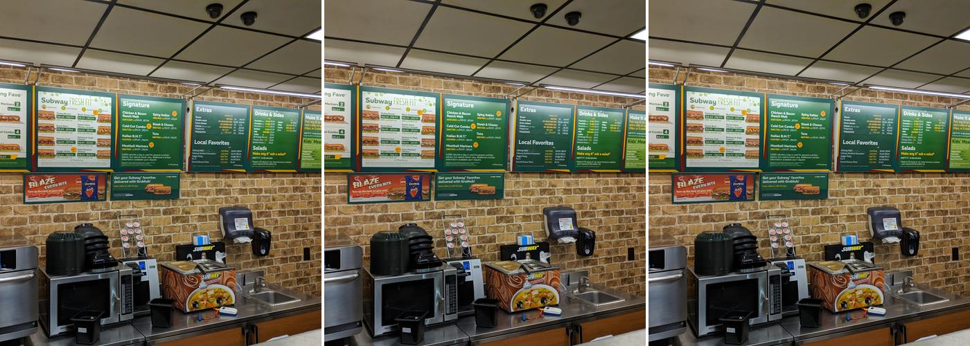 Subway Menu