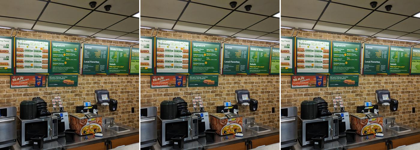 Subway Menu