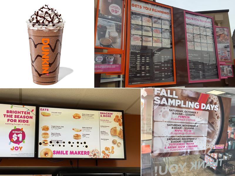 Dunkin' Menu